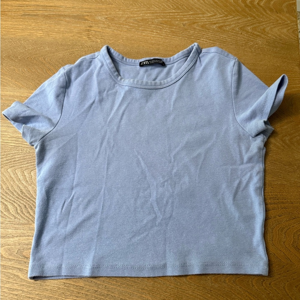 Zara blue tank top